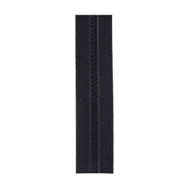 #5 Black, YKK Vislon Zipper Tape with Black Plastic Teeth, #5V-BLK