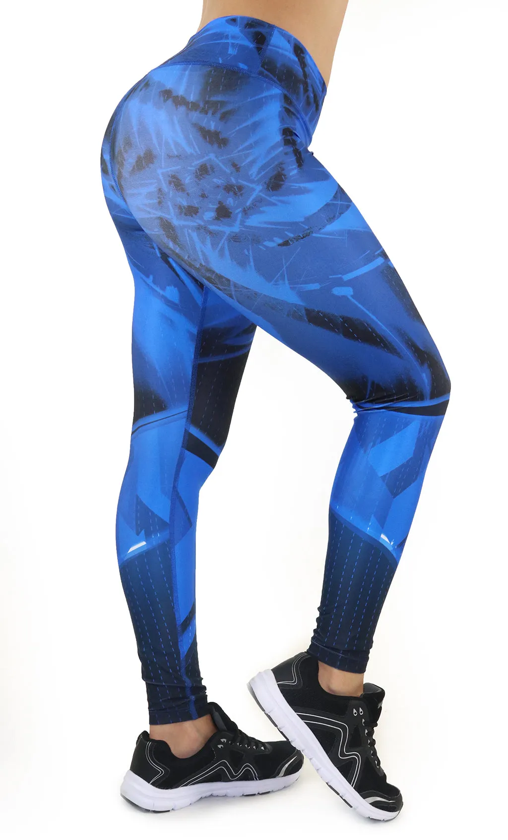 7116 Maripily Women Activewear Print Legging