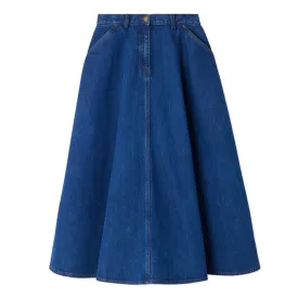 Bonpoint Bonpoint X Vanessa Seward Grand Denim Skirt