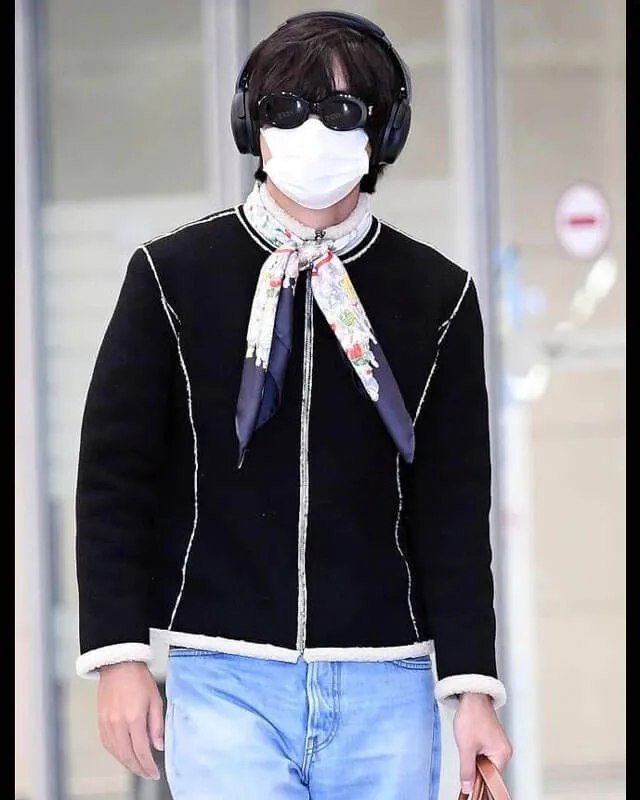 BTS V Kim Taehyung Suede Jacket