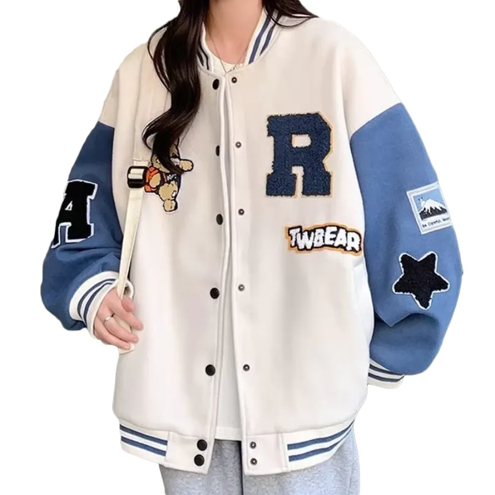 “Casual Bear Alphabet” Jacket