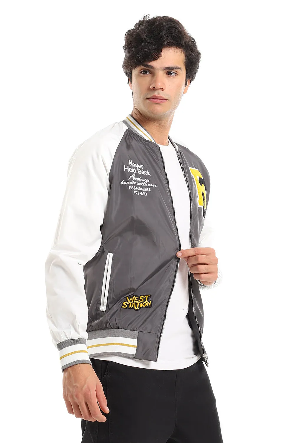 CASUAL BOMBER JACKET