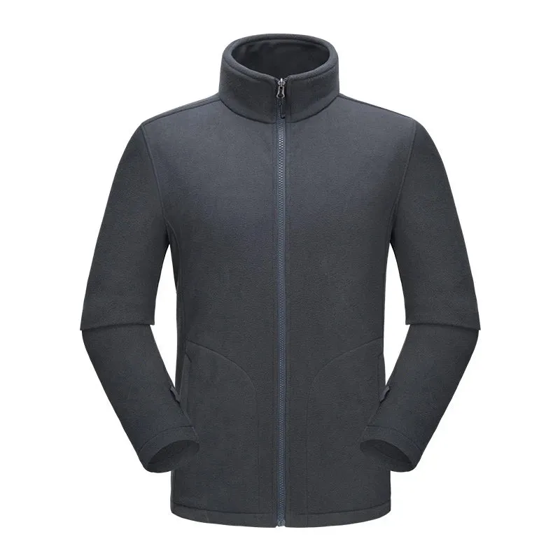 Casual Warm Jacket for Men and Women with Custom Logo Embroidery Three-piece Detachable for Winter Personalized Design