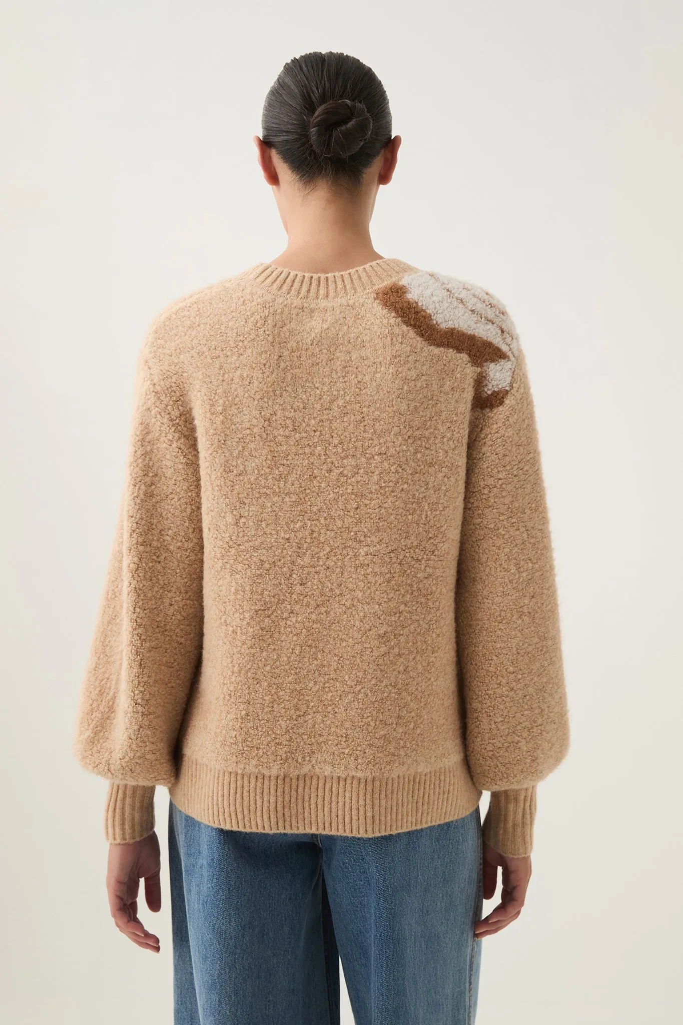 Cavetto Jacquard Knit