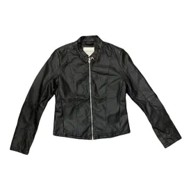 Censured giacca da donna in ecopelle Iole JWIOLRT PFX 90 nero
