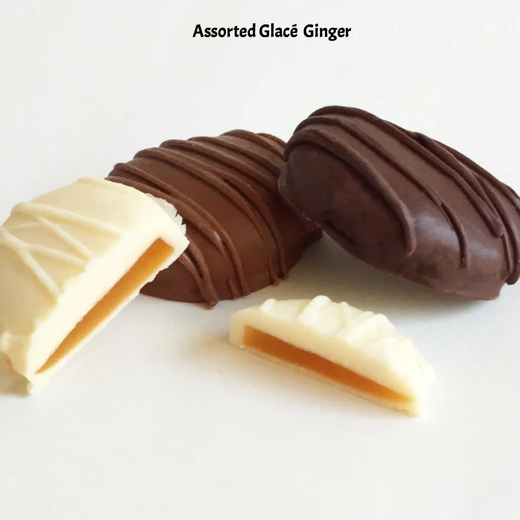 Chocolate Dipped Glac√© Fruit