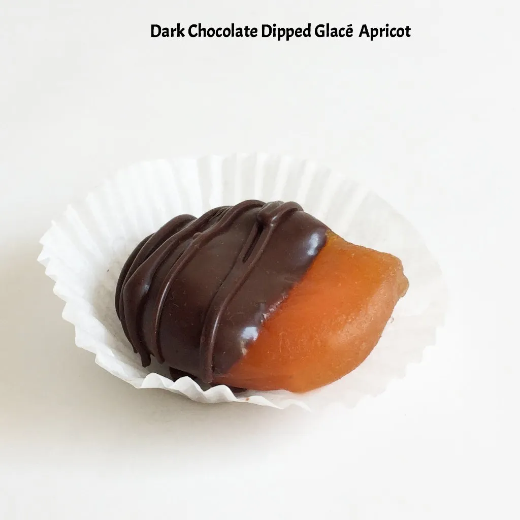Chocolate Dipped Glac√© Fruit