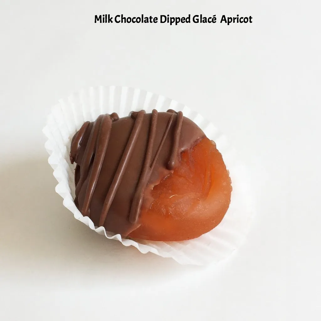 Chocolate Dipped Glac√© Fruit