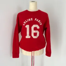 Céline CELINE Knitwear Wool and Cashmere Red Knitwear