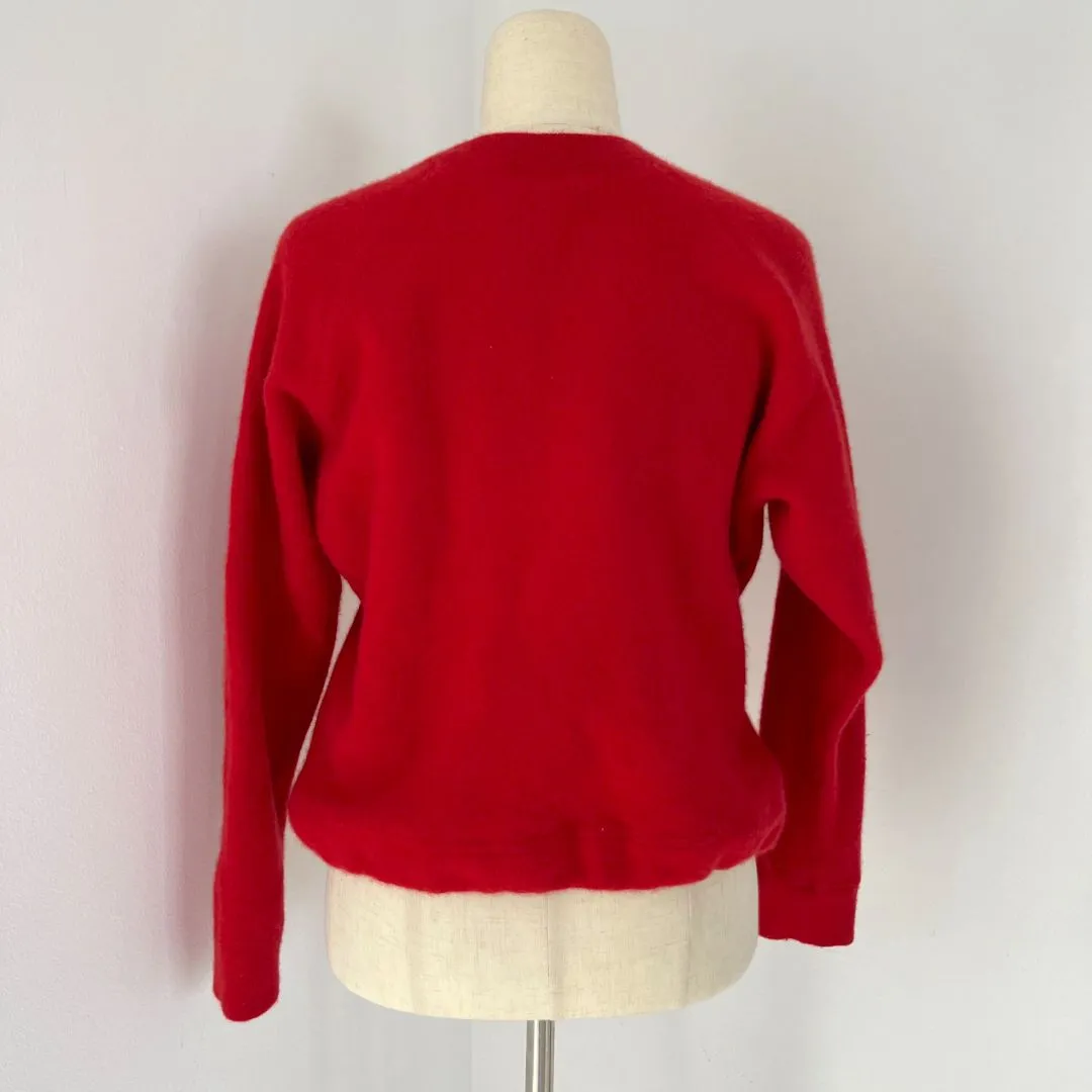Céline CELINE Knitwear Wool and Cashmere Red Knitwear