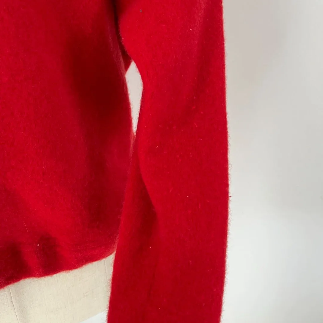 Céline CELINE Knitwear Wool and Cashmere Red Knitwear