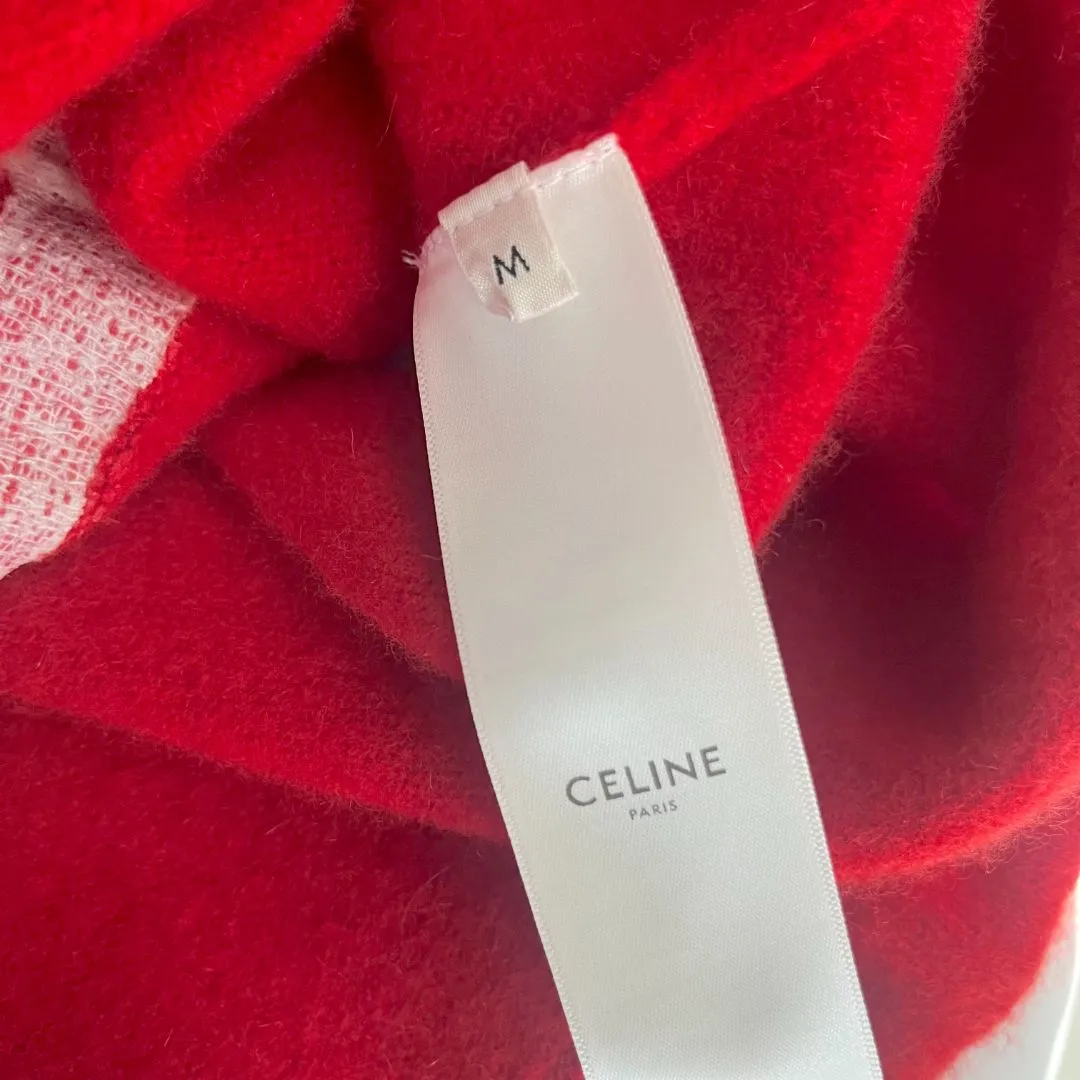 Céline CELINE Knitwear Wool and Cashmere Red Knitwear