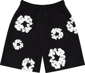 Cotton Wreath Shorts (Black) - DT40201030BLK