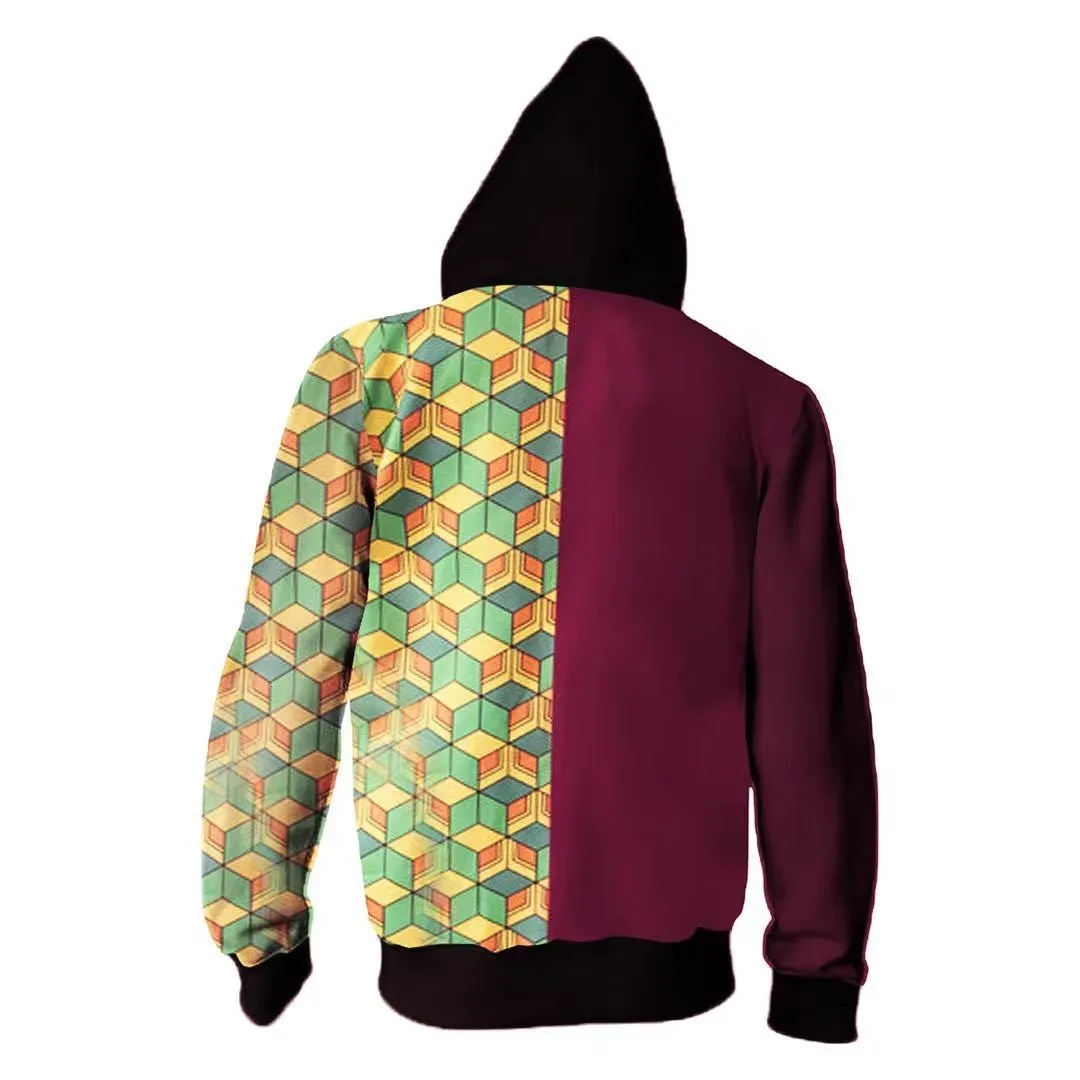 Demon Slayer Giyuu Kimono Jacket Hoodie