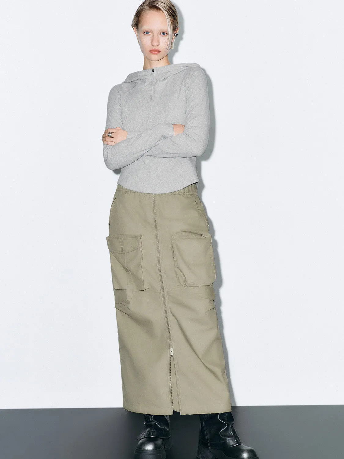 Elastic Straight Skirts