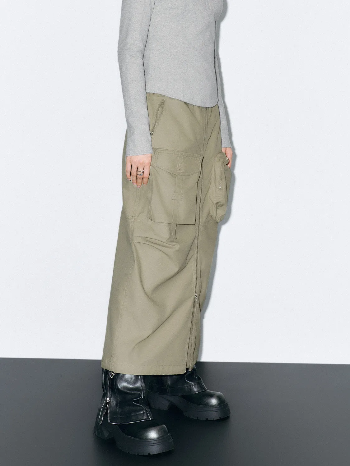 Elastic Straight Skirts