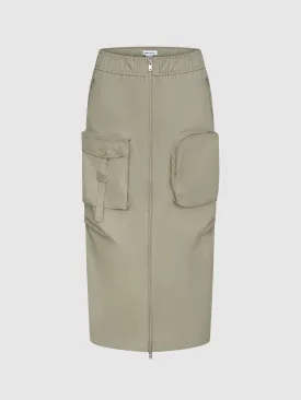 Elastic Straight Skirts