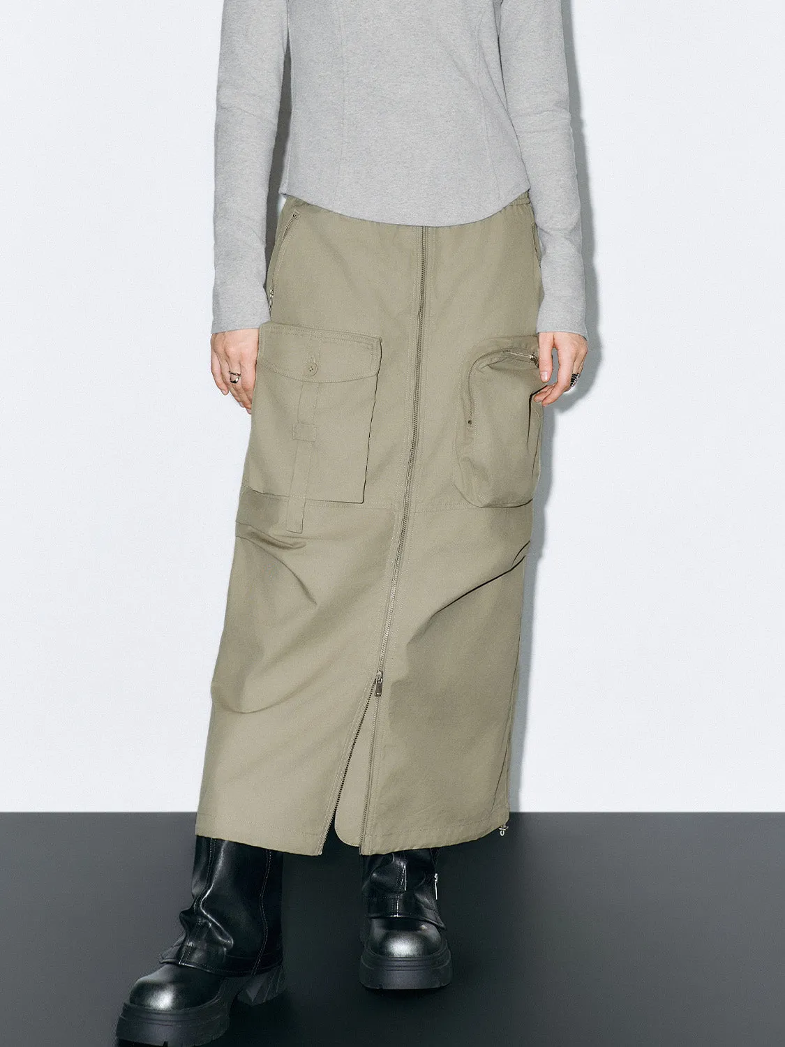 Elastic Straight Skirts