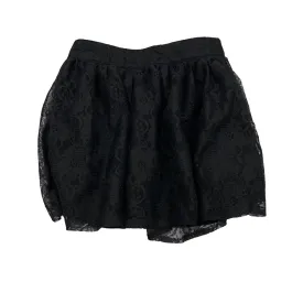 Elastic Waist Lace Skirt