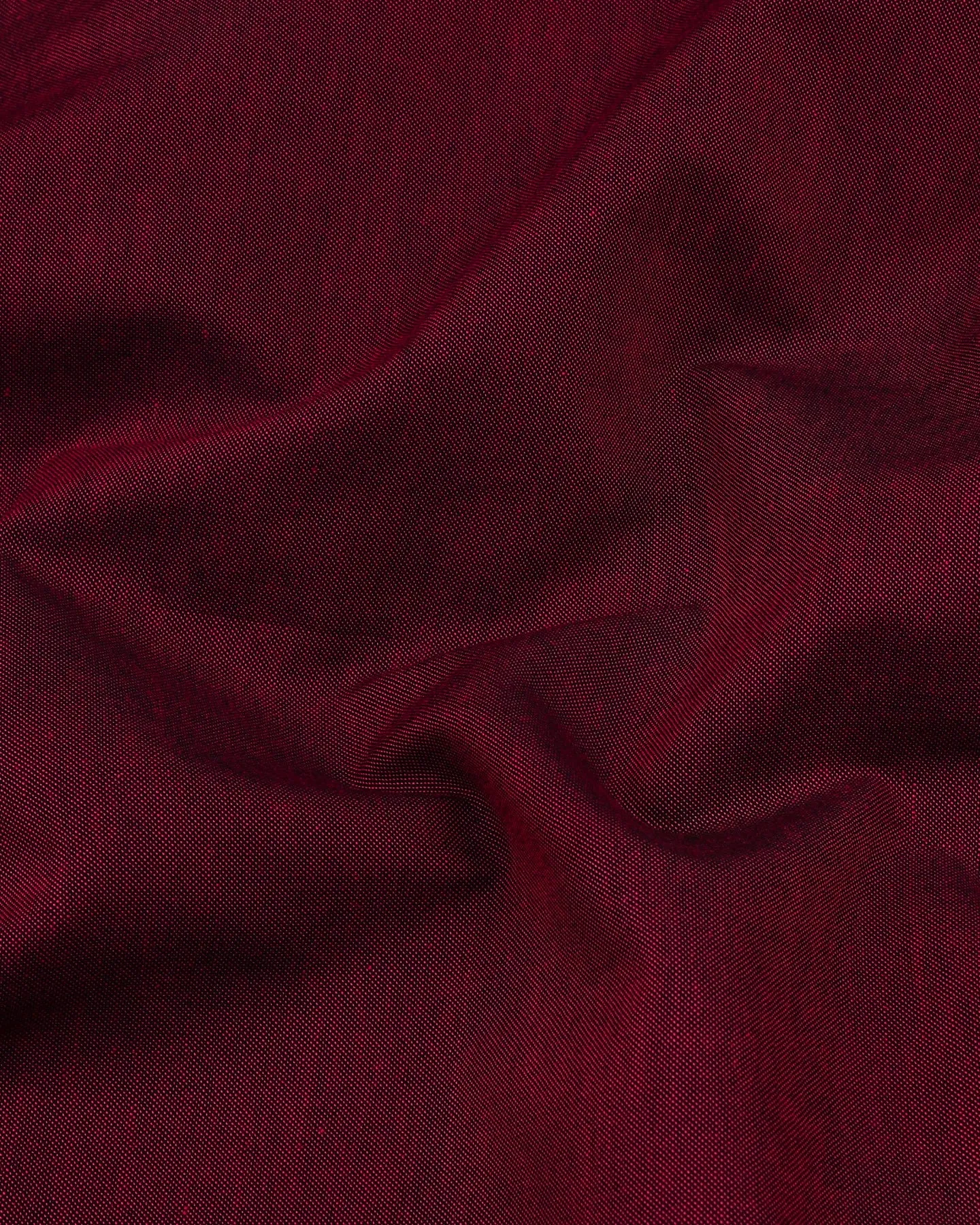 Falu Red Two Tone Chembray Cotton Shirt