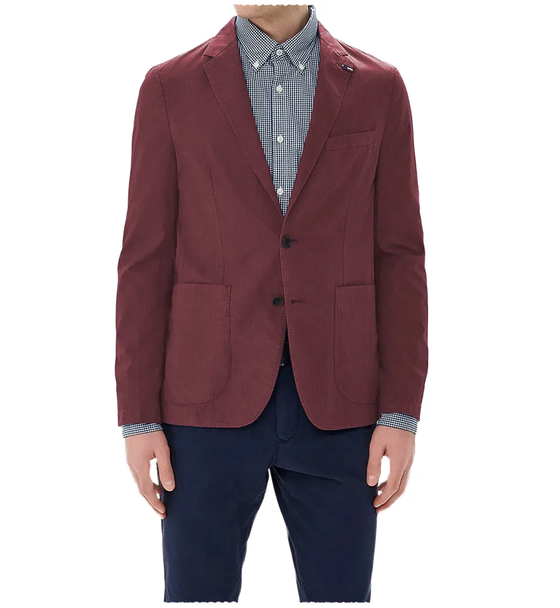 Fashion Men's 2 Pieces Mens Blazer Notch Lapel Linen For Wedding