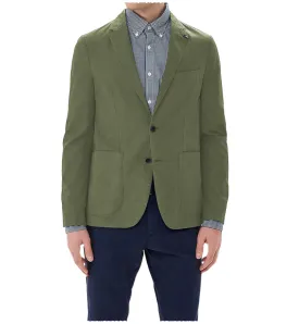 Fashion Men's 2 Pieces Mens Blazer Notch Lapel Linen For Wedding