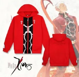 Fate Stay Night Archer Cosplay Jacket Hoodie