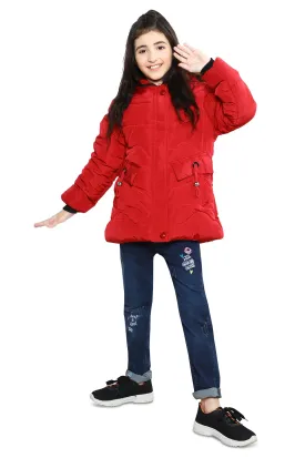 Girls Jackets SKU: KGF-0153-RED