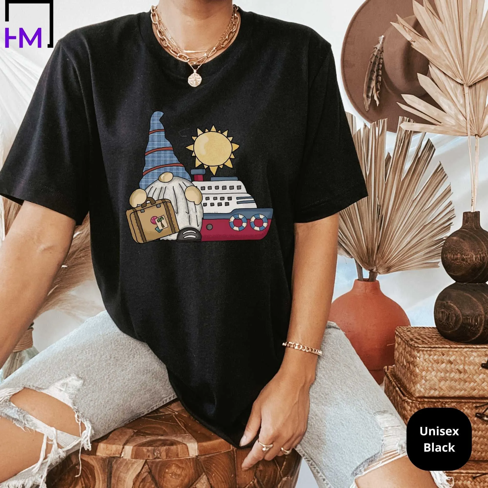 Gnome Cruise Shirts for Girls Trip