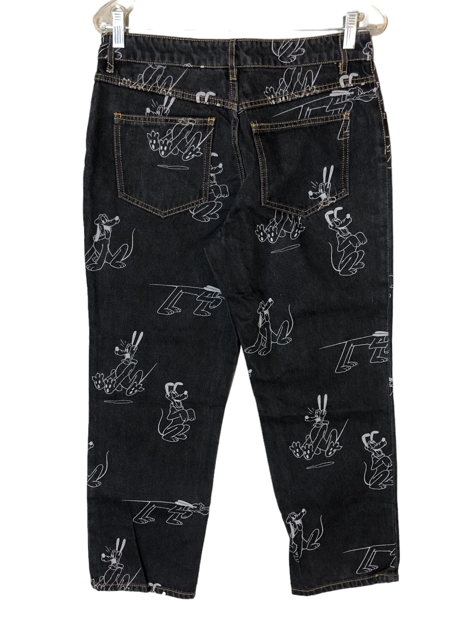 H and M Pluto Printed Denim Pants