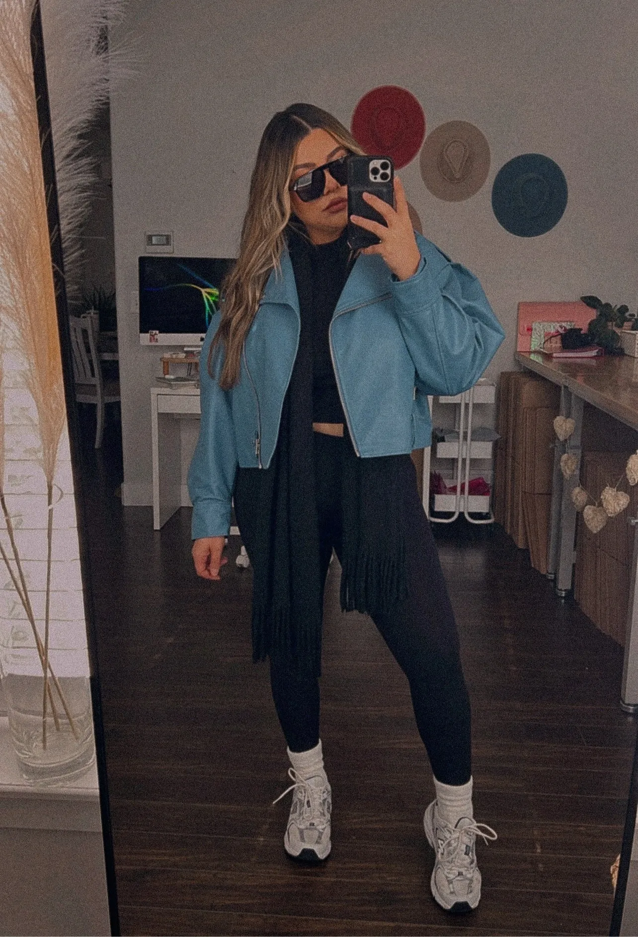 happy hour biker jacket