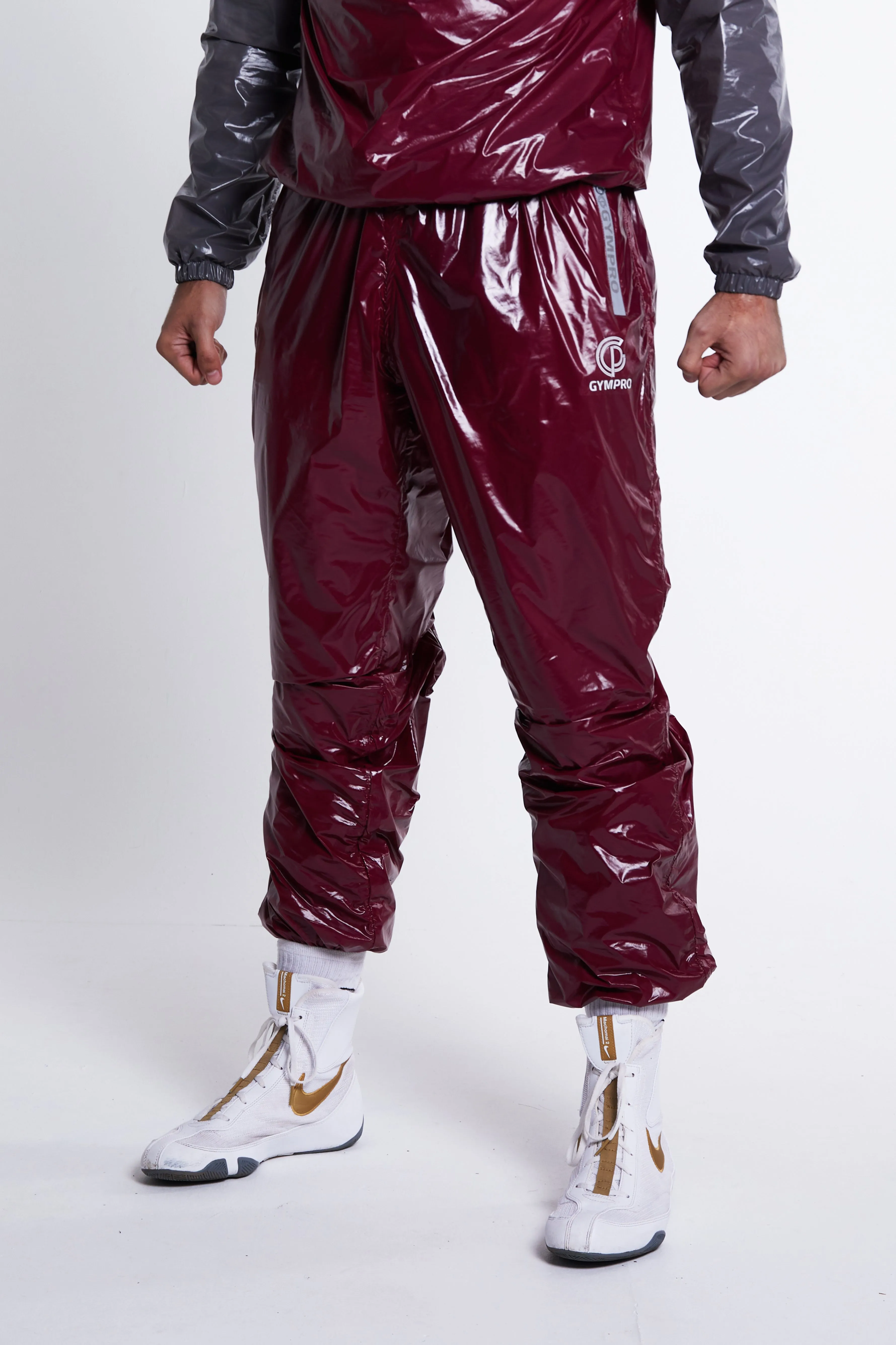 Hybrid Performance Sweat Suit - Red/Grey
