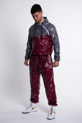 Hybrid Performance Sweat Suit - Red/Grey
