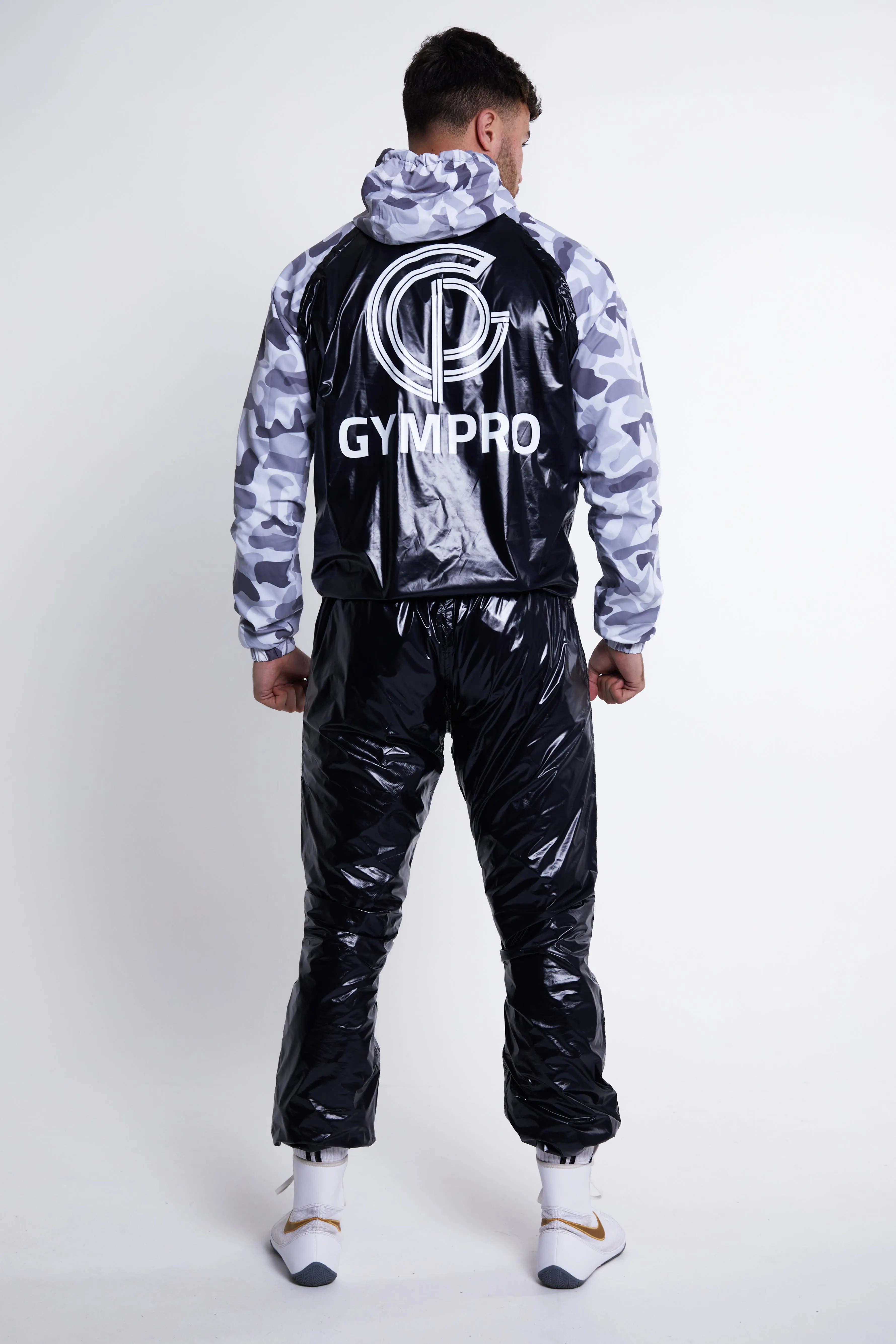 Hybrid Performance Sweat Suit Top - Camo/Black