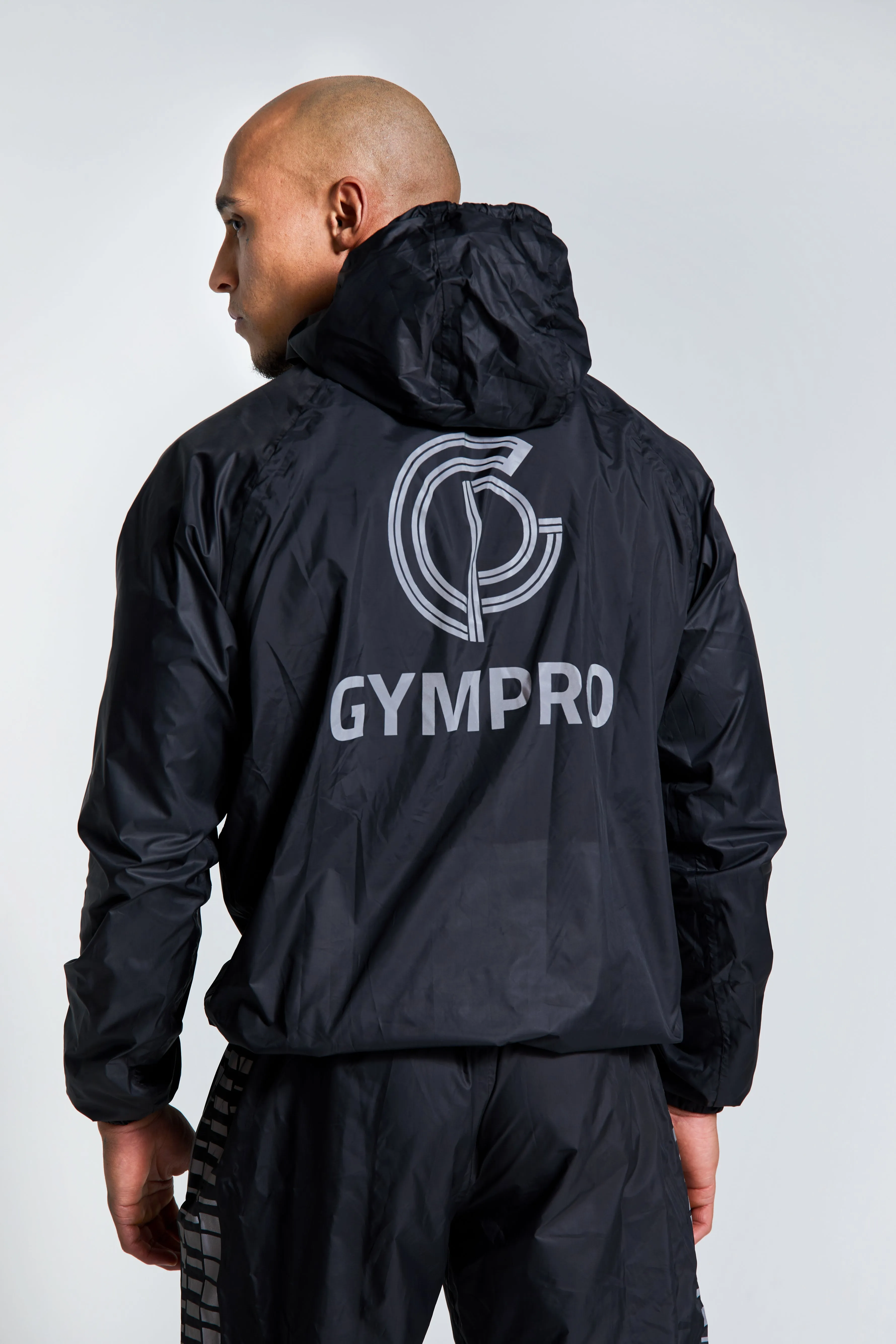 Hybrid Reflective Performance Sweat Suit - Black