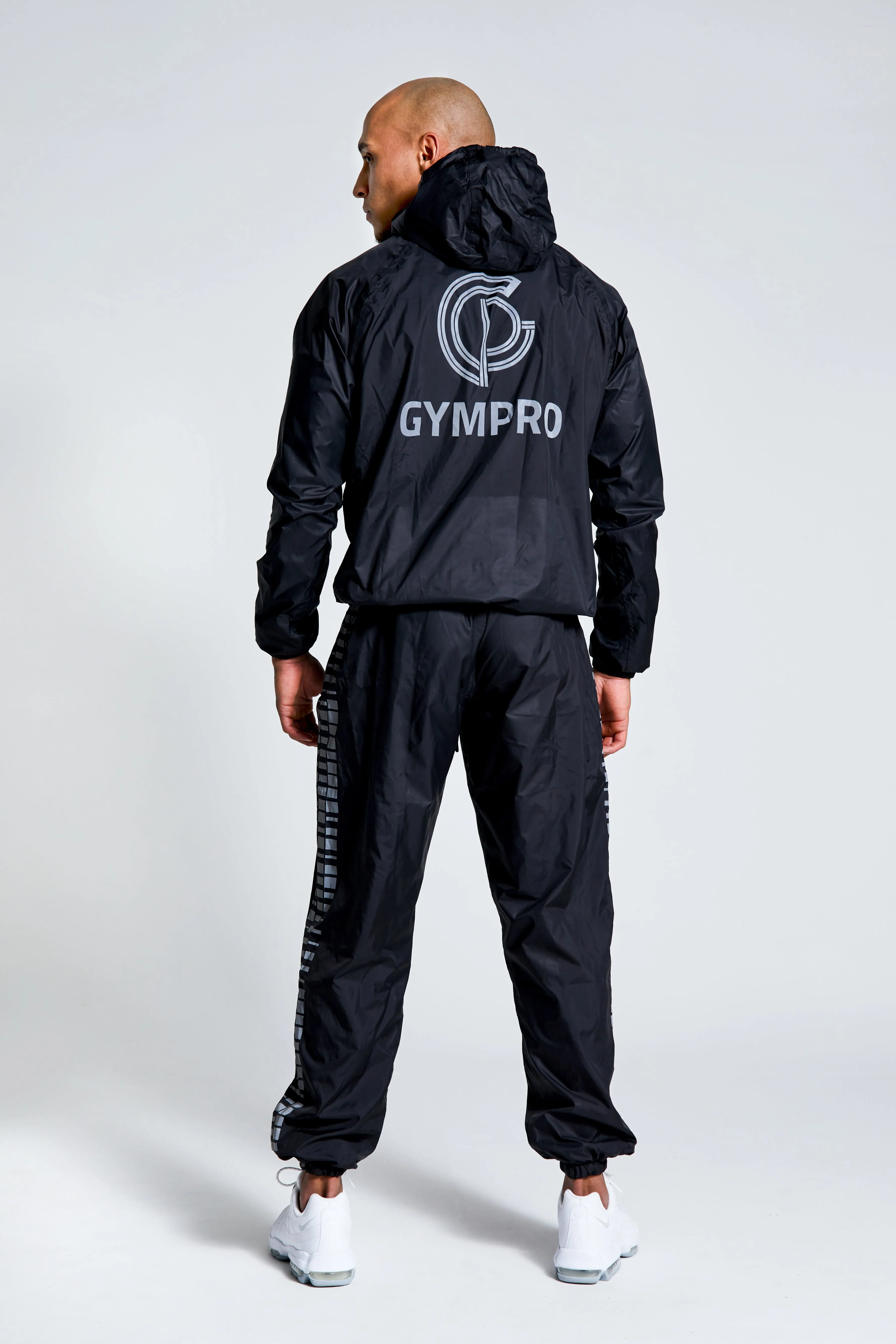 Hybrid Reflective Performance Sweat Suit - Black