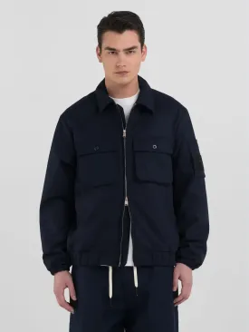 ID24997-Replay Sartoriale Navy Jacket