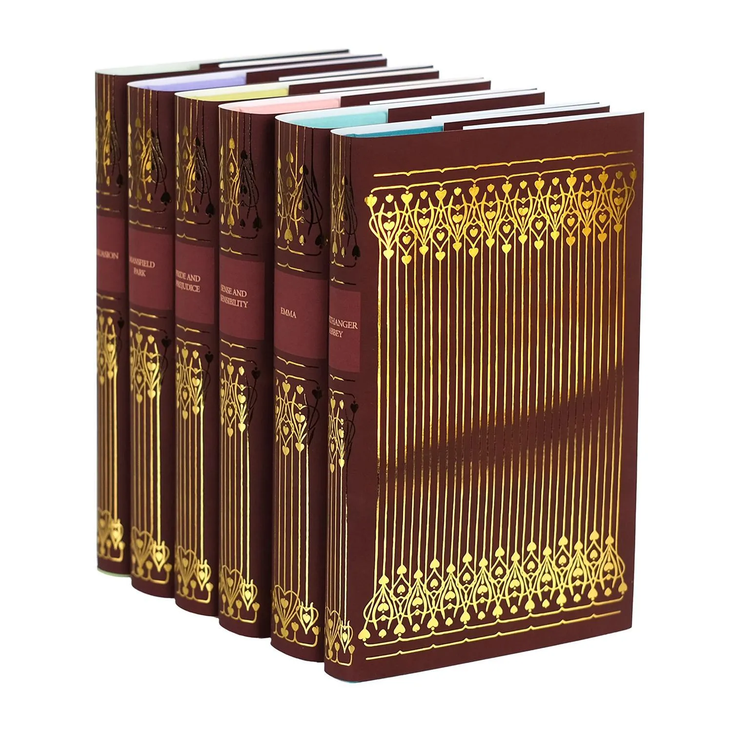 Jane Austen Deep Red Love Limited Edition Set - Jackets Only