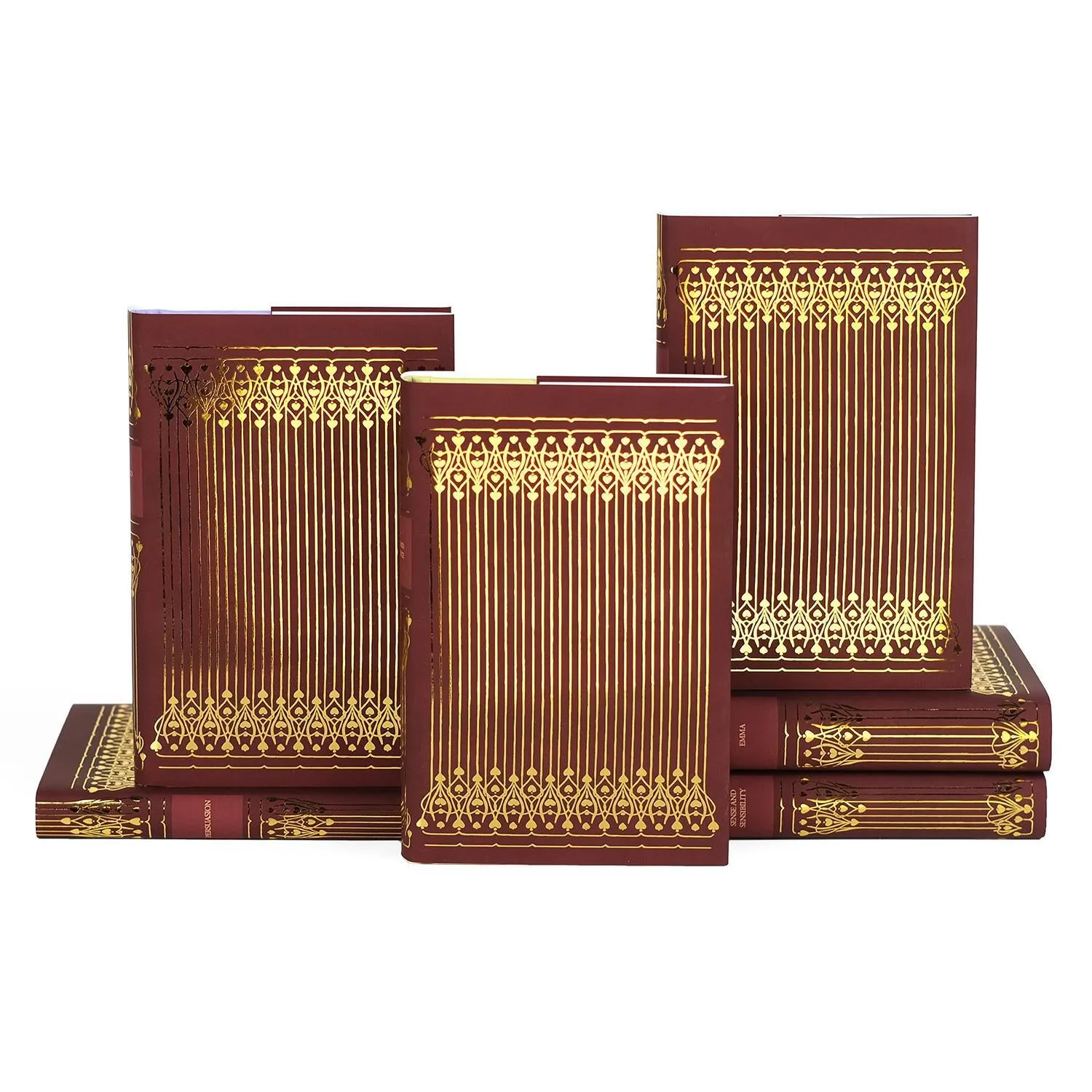 Jane Austen Deep Red Love Limited Edition Set - Jackets Only