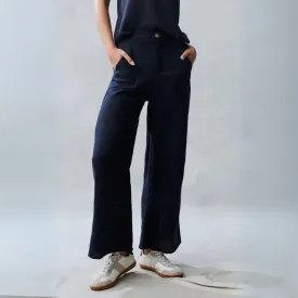 Jude Linen Pants (Navy)