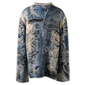 KNITWEAR / 822:DENIM BLUE