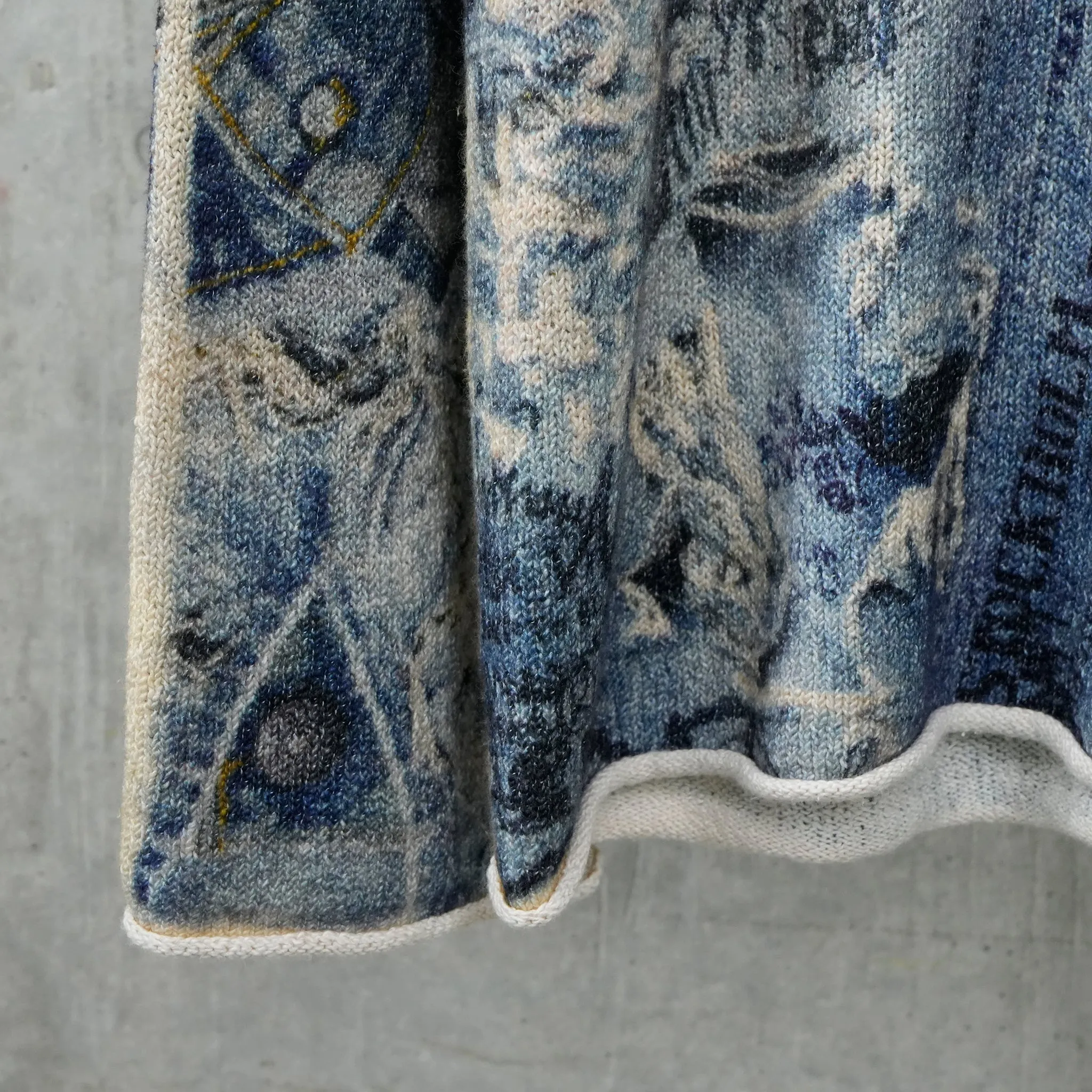 KNITWEAR / 822:DENIM BLUE