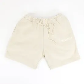 Marathon Leisure Tonal Sweat Shorts - Cream
