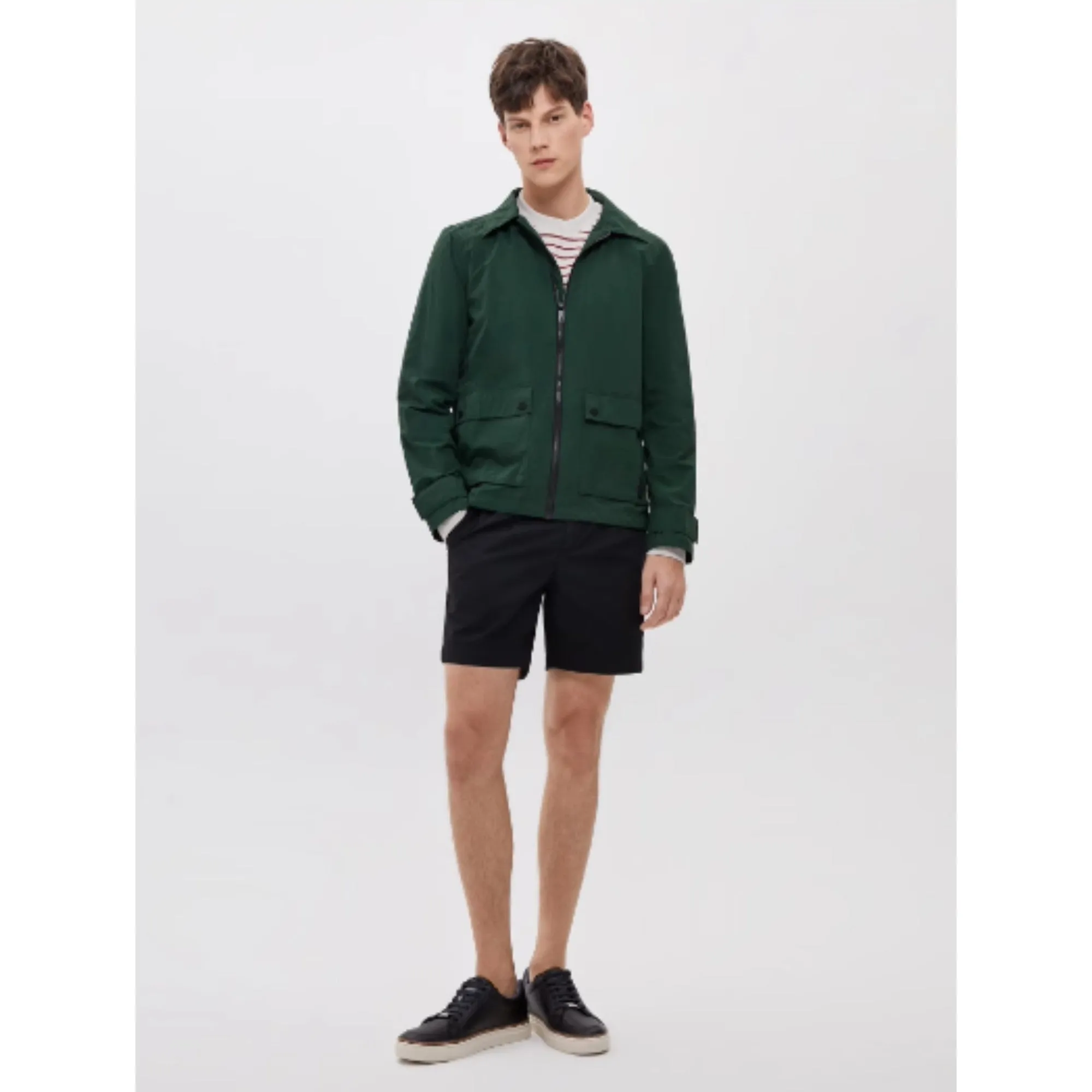 Men Mmj-Chivess-Casual Outdoor Look Jacket - Green