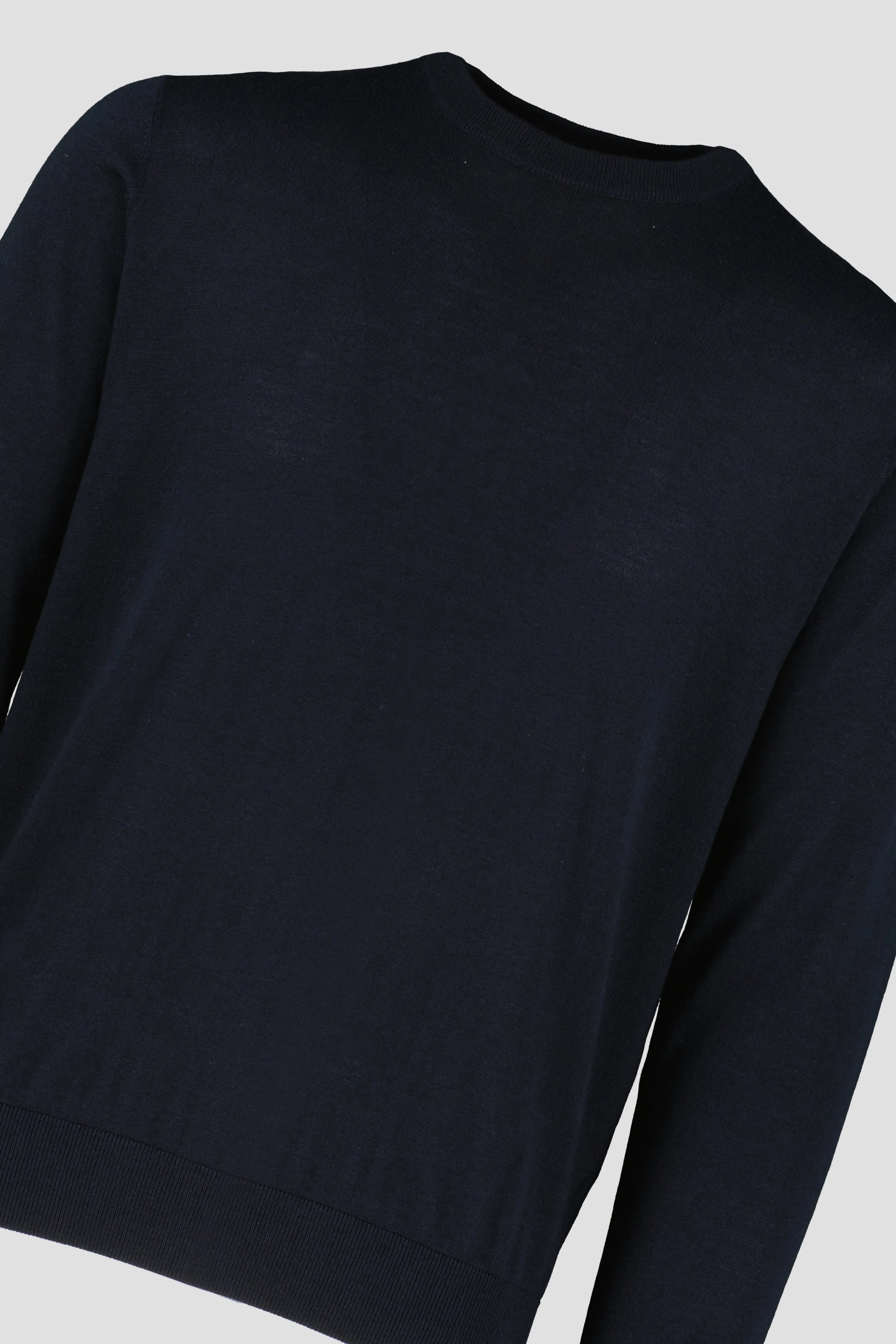 Men's Pal Zileri Navy Crewneck Knitwear