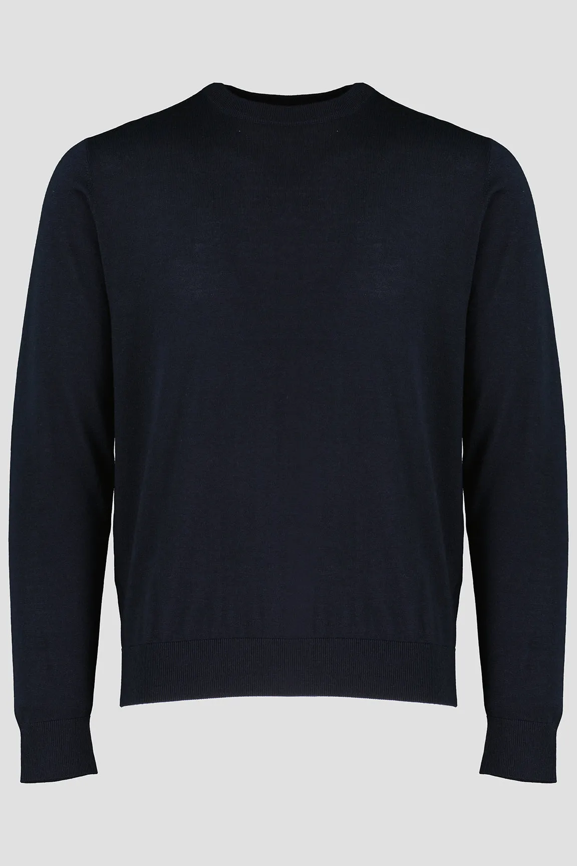 Men's Pal Zileri Navy Crewneck Knitwear