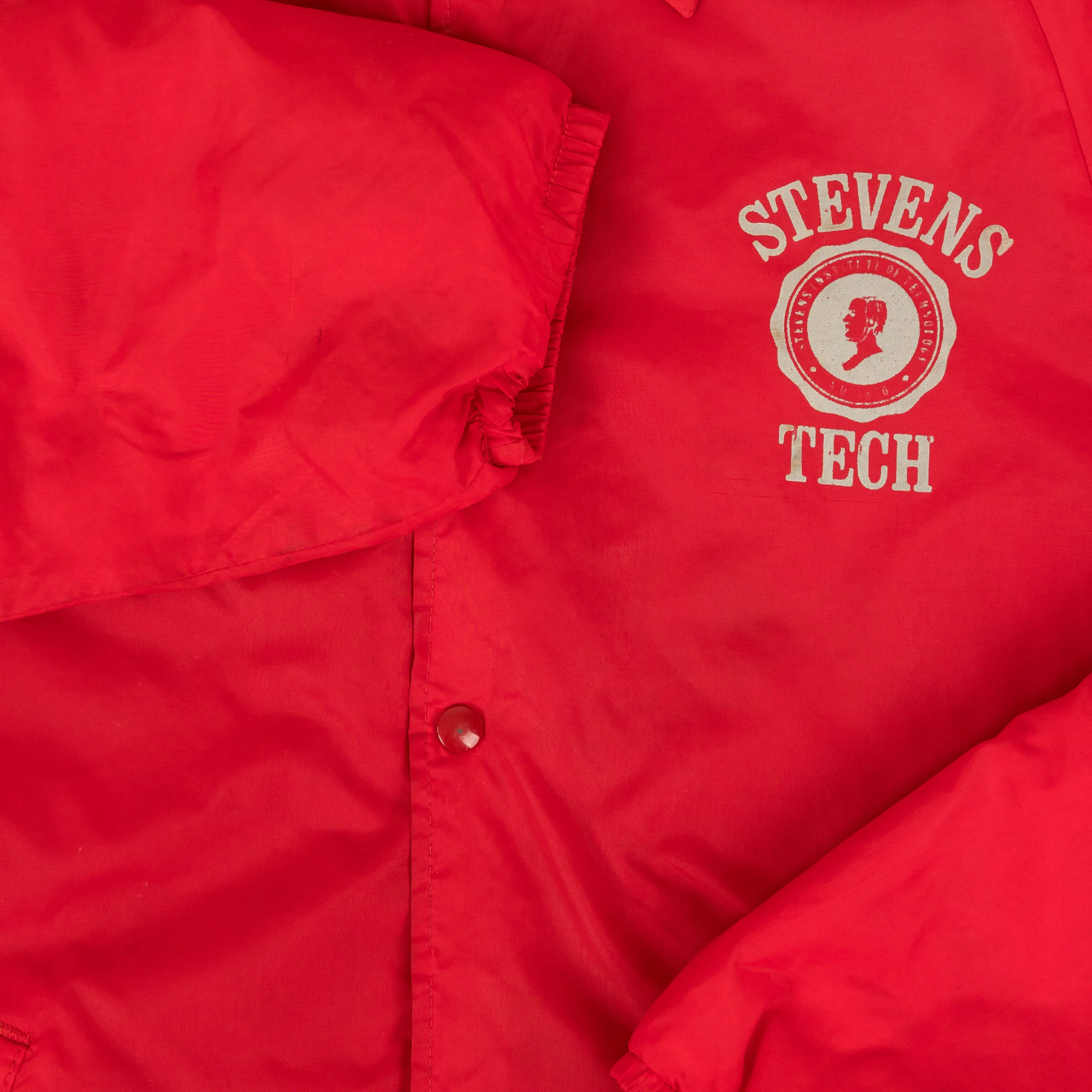 MEN'S VINTAGE 1980S STEVENS TECH COACH JACKET - LARGE