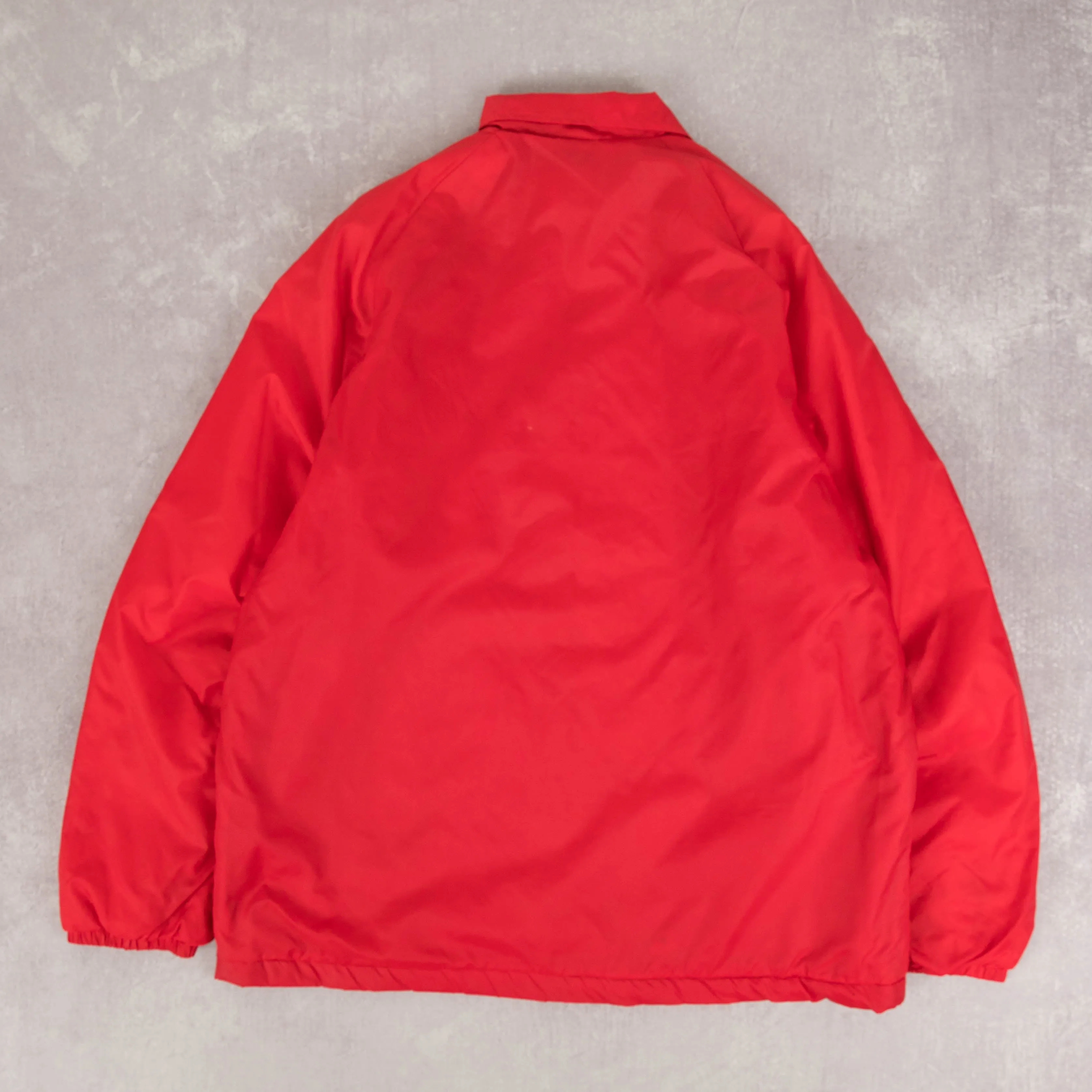 MEN'S VINTAGE 1980S STEVENS TECH COACH JACKET - LARGE