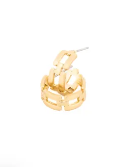 Michelle McDowell Layla Small Gold Hoop Earrings