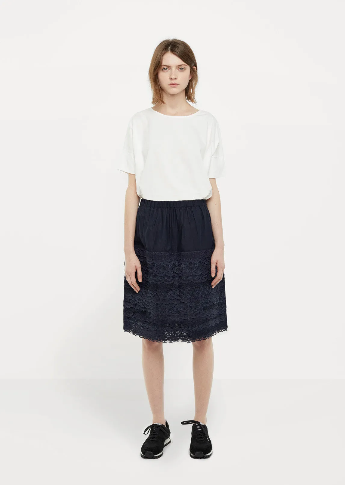 Mixed Lace Skirt
